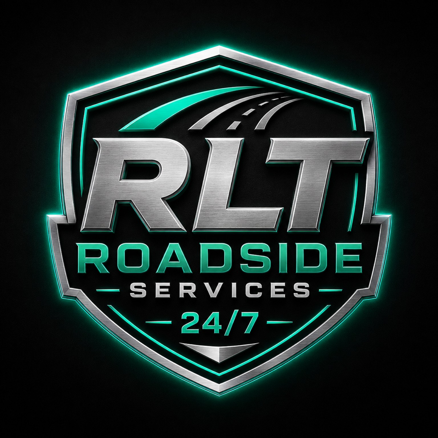 RLT Roadside Services shield logo